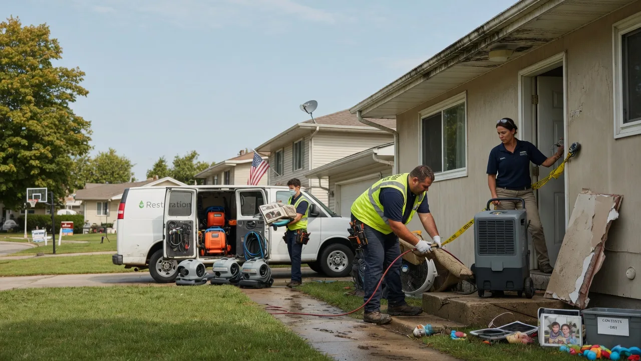 Water Damage Restoration in Bedford, VA near me